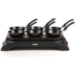 DOMO DO8710W Crepiere + Wok - 6 personas - 1000W - Negro Precio: 68.4999997. SKU: S7113589