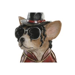 DKD Home Decor Figura Perro Moderno Resina Marrón Granate Dorado 17x32.5x23cm Precio: 35.50000003. SKU: B1ADWRN8QY