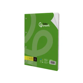 Liderpapel Recambio A4 100 Hojas 75gr Liso 4 Taladros