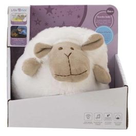 Creaciones Llopis Peluche Oveja Calmante con Luz Nocturna y Música 24 cm