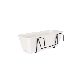 ARTEVASI Kit Jardinera Venezia con Reserva de Agua - Blanco - 10 L - 49 x 19,5 x 16,6 cm Precio: 24.50000014. SKU: B17DCKEW76
