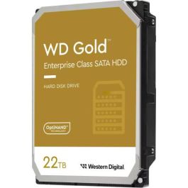 Western Digital Gold disco duro interno 22 TB 7200 RPM 512 MB 3.5" Serial ATA III Precio: 571.5900003. SKU: B15X7LQKL2