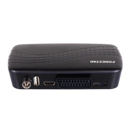 Fonestar Receptor TDT RDT-700HD DVB-T2 (H.265 HEVC) y DVB-C (H.264 MPEG-4 AVC) Decodificador Alta Definición con PVR y Timeshift