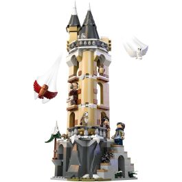 Lego 76430 Harry Potter Castillo de Hogwarts Lechucería con Minifiguras y 5 Figuras de Lechuzas