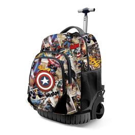 Mochila Trolley GTS FAN Comic Marvel Capitán América Multicolor Precio: 87.68999954. SKU: B1A95K6K63