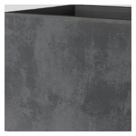 Deroma 9H824SZ Maceta Cubo Millennium R Antracita con reserva de agua 25 cm Deroma 9H824SZ Maceta Cubo Millennium R Antracita con reserva de agua 25 cm