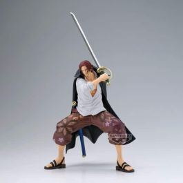 Banpresto BP29210P Figura One Piece Grandista Shanks 22cm PVC - Coleccionable Oficial del Anime Manga