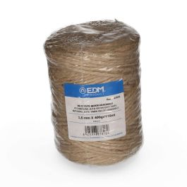 Edm Cordel Yute Natural 3 Cabos Calibre 3,5 mm x 110 m - Biodegradable para Artesanía, Manualidades, Comercio y Paquetería Precio: 3.50000002. SKU: S7903543
