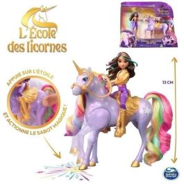 Spin Master 6067325 Academia Unicornio Sophia y Unicornio Wildstar con Luces Arcoíris de la Serie TV (+4 años)