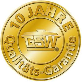 GSW Juego de Utensilios de Cocina Elegance de Acero Inoxidable 9 Piezas para Inducción