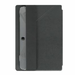 Mobilis Funda Protectora Folio Universal para Tabletas de 9-11 Pulgadas, con 2 Posiciones de Visión y Acabado Efecto Cuero - Negro