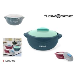 Thermosport Termo para Alimentos de Plástico 1800 ml con Dimensiones 25 x 20 x 10.5 cm (12 Unidades) Precio: 46.49999992. SKU: B1CE6HXD4R