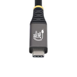 Cable USB Startech CC50CM80GUSB4CABLE Negro 50 cm