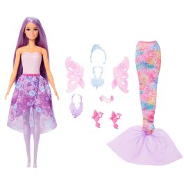 Muñeca Barbie Fantasía Con 10 Looks Diferentes Jcp74 Mattel