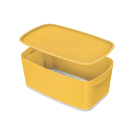 Leitz Caja con Tapa MyBox Cosy Pequeña 318x128x191 mm Albaricoque Precio: 25.4999998. SKU: B17HQXWJAY