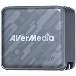 AVERMEDIA EliteGO (GC313Pro) 100W GaN Cargador Rápido USB-C PD 3.0, HD Negro