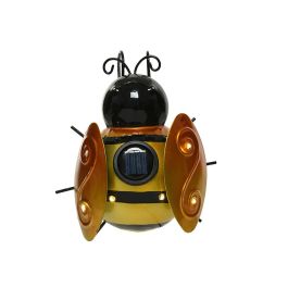 Lumineo Figura luz solar metálica abeja 14,5x13x5cm, 6 LEDs, batería incluida, colores surtidos Precio: 8.49999953. SKU: S7907739