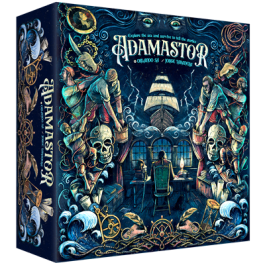 Ludonova LDNV510001 Adamastor - Juego de Mesa Solitario Era Descubrimientos Estratégico para 1 Jugador