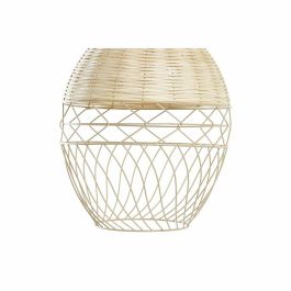 Lampara Techo Urban DKD Home Decor Marron Claro Blanco 30 x 38 x 30 cm Lampara Techo Urban DKD Home Decor Marron Claro Blanco 30 x 38 x 30 cm