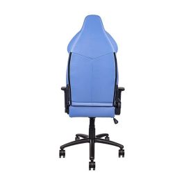 Thermaltake Silla para Videojuegos GGC-VCO-LWLWDS-01 Butaca Acolchada Azul Blanco