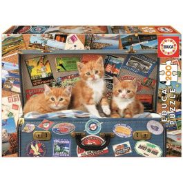 Puzzle 200 gatitos viajeros Puzzle 200 gatitos viajeros