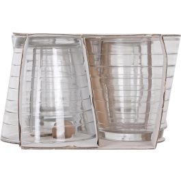 Set de 6 Vasos Talco Aros 250 cc - La Mediterranea (6 Cajas)