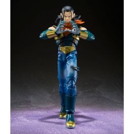 Tamashii Nations S.H. Figuarts Dragon Ball GT Super Android 17 - Figura de 15 cm con accesorios