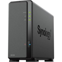 Synology DiskStation DS124 Servidor de Almacenamiento NAS Escritorio 1 GB DDR4 0 TB DiskStation Manager Negro Precio: 162.59000021. SKU: B1CCK4JFWJ
