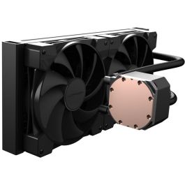 LC-Power LC-CC-280-B Refrigeración Líquida All-in-One para Procesador, 2 Ventiladores 14 cm, 280W TDP, Negro