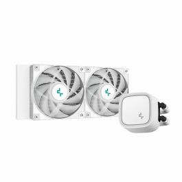 Deepcool DEE1691287944371 Refrigeración Líquida AIO con 2 Ventiladores ARGB de 120 mm - Blanco