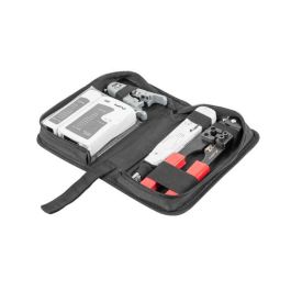 Lanberg Maletín de Herramientas para Redes NT-0301 - Tester, Pelacables, Crimpadora
