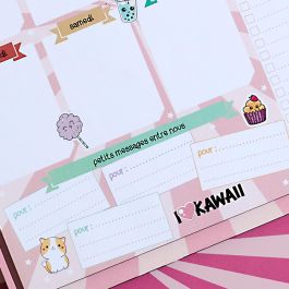 The Concept Factory Planificador Kawaii 28x38 cm