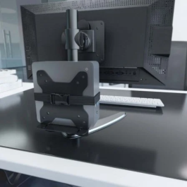 AISENS - SOPORTE VERSATIL DE INSTALACION PARA MINI PC, NEGRO