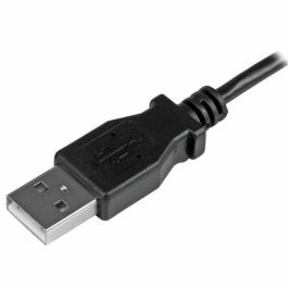 Cable USB Startech USBAUB50CMLA Negro 0,5 m