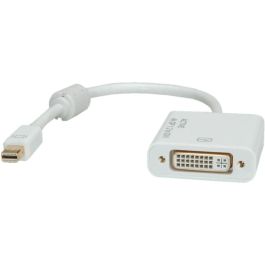 ROLINE 12.03.3137 Cable Mini DisplayPort a DVI-D Macho/Hembra, Blanco, Soporta 4K 3840 x 2160 Precio: 46.0768. SKU: B16TA9P4SP