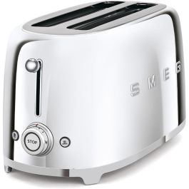 Smeg TSF02SSEU Tostadora 2X4 50's Style Cromo