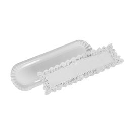 Set de 2 Bandejas Brazo Blonda 10x36 cm Algon (48 Cajas) Set de 2 Bandejas Brazo Blonda 10x36 cm Algon (48 Cajas)