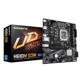 Gigabyte H610M D3W Placa Base Socket 1700 DDR5 PCIe 4.0 Micro ATX para Procesadores Intel 14ª/13ª/12ª Gen Precio: 94.79000003. SKU: B15XN9RKPN