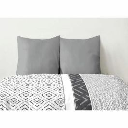 Home Linge Passion HOM3701393718639 Juego de 2 Fundas de Almohada 50 x 70 cm Gris Claro