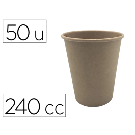 Blanca Vaso Térmico Kraft 240 cc Paquete de 50 Unidades Precio: 6.50000021. SKU: B15BWAG93X