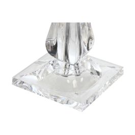DKD Home Decor Lámpara de Sobremesa Tradicional Blanco Beige 25x25x50 cm E27 60W Metal Acrílico (2 Unidades)