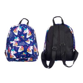 Mochila Infantil Unicornio Pincello 22x28x12 cm - Estampado Colorido (12 Unidades) Mochila Infantil Unicornio Pincello 22x28x12 cm - Estampado Colorido (12 Unidades)