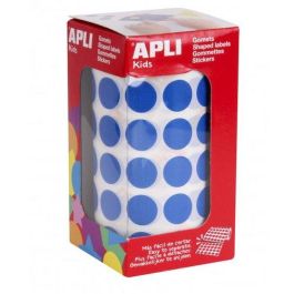 Apli Gomets Redondos 15 mm Azul - Rollo 2832 Unidades Precio: 3.50000002. SKU: B12YH3HGNJ