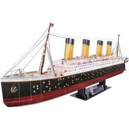 Rompecabezas 3D iluminado - Barco Titanic - Juego de construcción - EXPLORA - 266 piezas - A partir de 8 años Rompecabezas 3D iluminado - Barco Titanic - Juego de construcción - EXPLORA - 266 piezas - A partir de 8 años