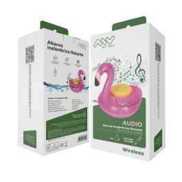 myway altavoz inalámbrico flotante flamenco