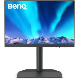 BenQ SW242Q Monitor para Fotógrafos 24.1" IPS 2K 2560x1600, 99% Adobe RGB, 98% P3, USB-C 90W, Calibración Hardware, Ref. 9H.LLVLA.TBE