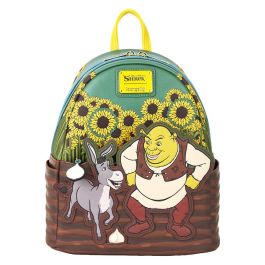 Loungefly Mochila Vibraciones Primaverales Shrek Piel Vegana 26cm Tirantes Ajustables Bolsillo Frontal Laterales Herrajes Dorados Precio: 68.88999964. SKU: B165ZHTX7M