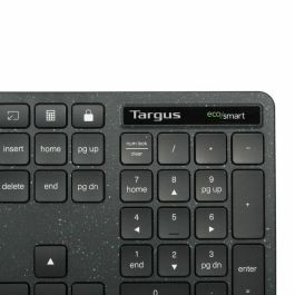 Targus Teclado USB-A Cableado Full-Size Nordic Negro EcoSmart con Protección Antimicrobiana DefenseGuard