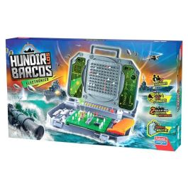 Falomir Juego Hundir los Barcos Electrónico en Maletín, con Sonidos y Luces, 1 Jugador, Edad 6+ años Falomir Juego Hundir los Barcos Electrónico en Maletín, con Sonidos y Luces, 1 Jugador, Edad 6+ años