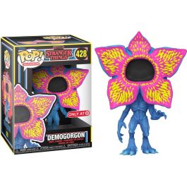FUNKO Figura POP Demogorgon Open Face Black Light Exclusive de Stranger Things, Vinilo, 9cm